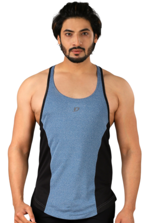 2-Tone Stringer Slim Fit Vest – Racer Back
