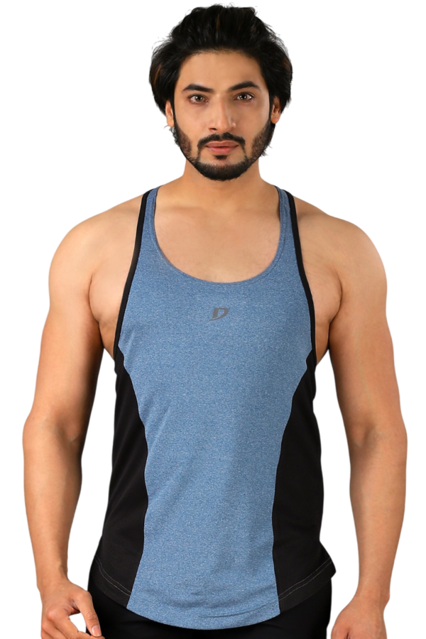 2-Tone Stringer Slim Fit Vest – Racer Back